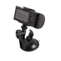 2.7英寸140°双镜头仪表板摄像头车载Dvr黑匣子录像机+GPS记录器