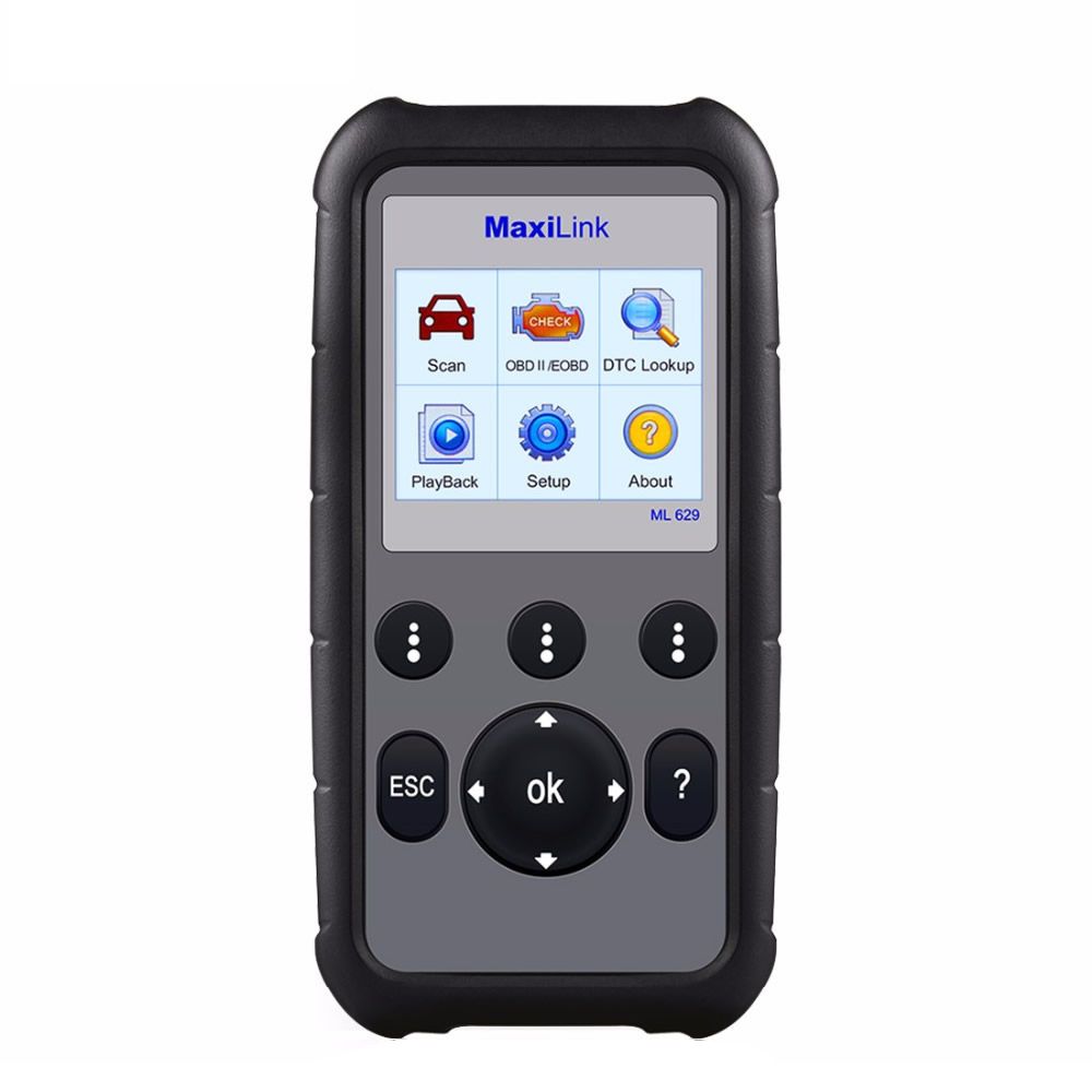 Autel MaxiLink ML629 ABS/气囊/AT/发动机代码读取器扫描仪CAN OBDII诊断工具