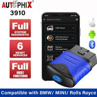 AUTOPHIX 3910 Bluetooth OBD2 Scanner für BMW/MINI/Rolls Royce Auto Diagnose Scan Tool EPB CBS ETC Batterie Check Drossel Erfahren