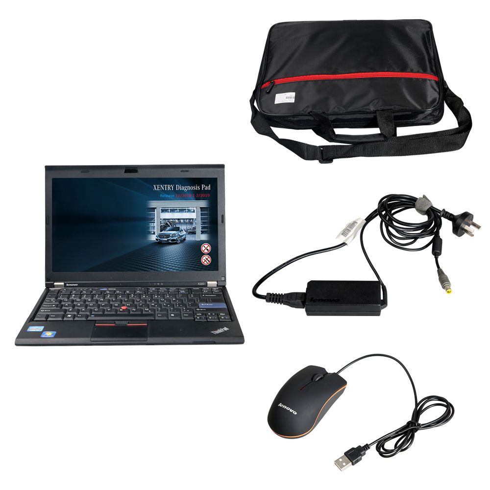 DOIP MB SD C4 PLUS Connect Compact C4 Star Diagnosis with 2023.3 Software SSD Plus Lenovo X220 I5 4GB Laptop