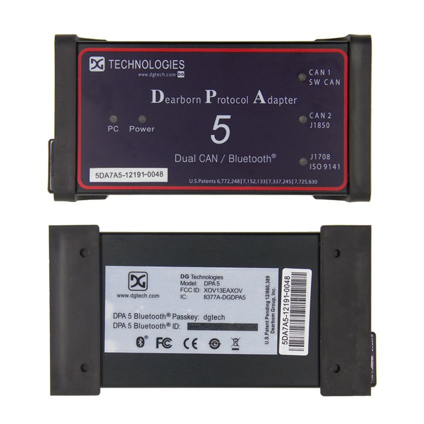 DPA5 Dearborn Protokoll Adapter 5 Heavy Duty OBD2 LKW Scanner DPA 5 Diesel Heavy Duty Diagnosewerkzeug ohne Bluetooth
