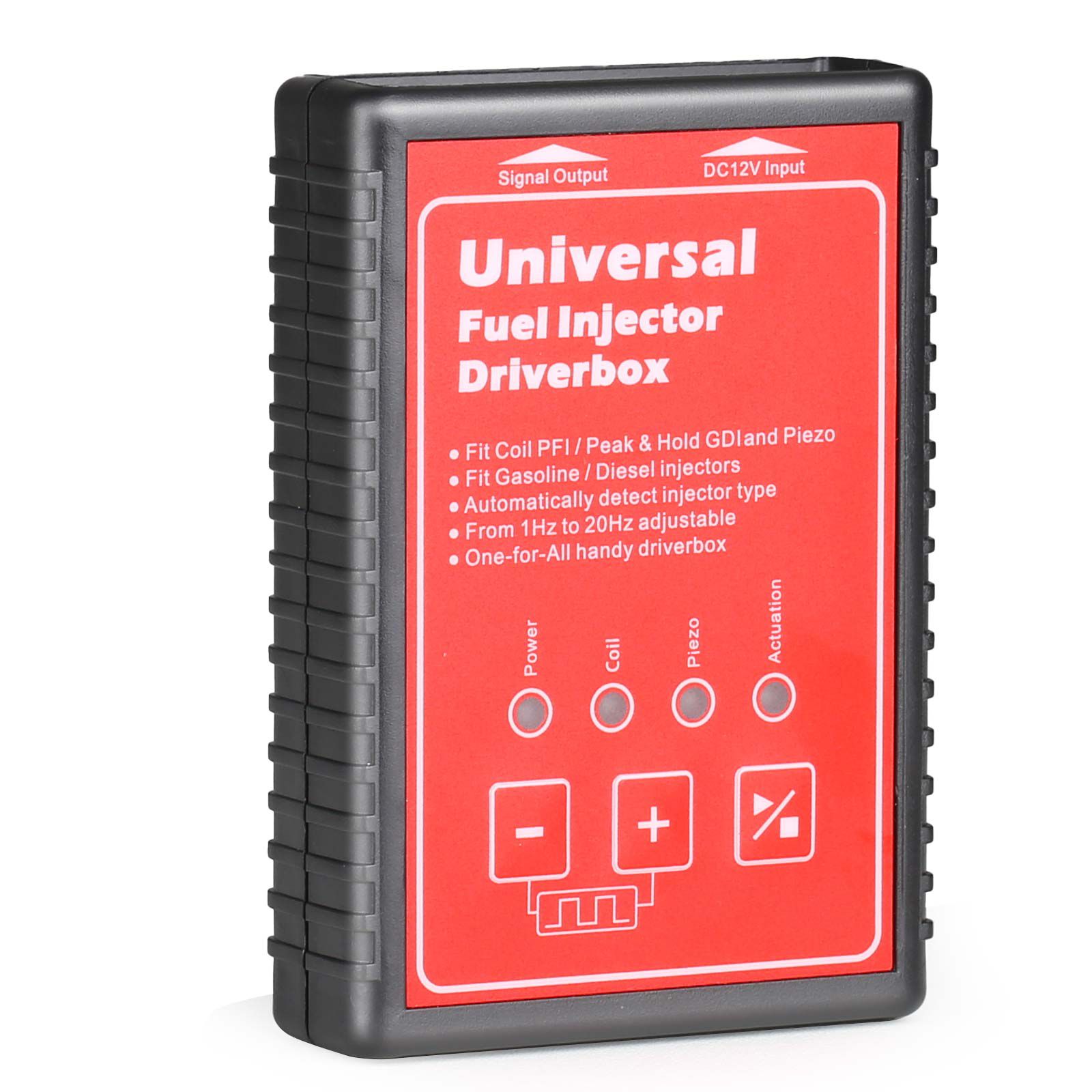 GD1 Universal Fuel Injector Drivebox Fit All Kinds of Injector Interface Automatically Detect Injector Type