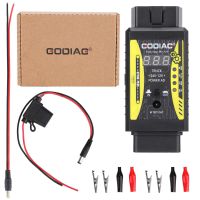 2025 GODIAG GT106 PLUS 24V to 12V Heavy Duty Truck Adapter Newly Added Fuel Injector Cleaning & Testing Relay Testing for Cars & Trucks