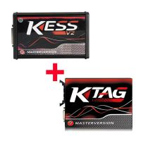 Kess V2 V5.017 SW V2.8 Red PCB Plus Ktag 7.020 SW V2.25 Red PCB EU在线版免费V1.61 ECM钛