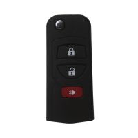 Neue Flip Remote Key Shell 3 Taste für Nissan 5pcs/lot