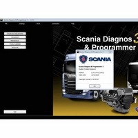 Scania SDP3 2.58.3不带加密狗的VCI 3 VCI3的诊断和编程
