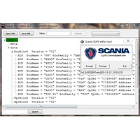 Scania Sops文件加密/解密程序（编辑器）V1.0.003