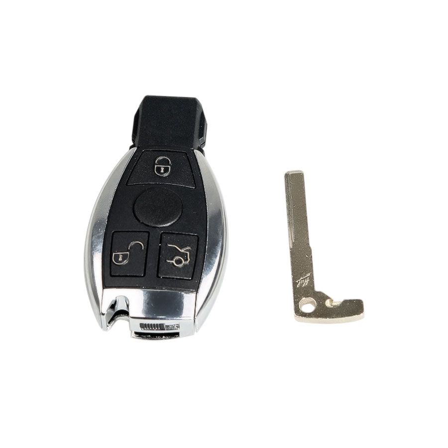  Best Quality Smart Key Shell 3 Buttons Single Battery for Mercedes Benz 5pcs/lot