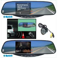 3.5"TFT Bluetooth Handsfree Kits--Bluetooth Stereo Hands-Free Rearview Mirror