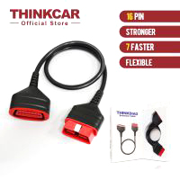 Thinkcar ThinkDiag OBD2 Extended Connector 16Pin Stecker auf Buchse Original Verlängerungskabel für Easydiag 3.0/Mdiag/Golo