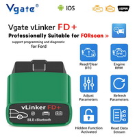 Vgate vLinker FD+ELM327蓝牙4.0适用于福特FORScan wifi OBD2汽车诊断OBD 2扫描仪J2534汽车工具ELM 327 V1 5
