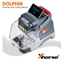 Xhorse Dolphin II XP-005L XP005L Automatische tragbare Schlüsselschneidemaschine mit justierbarem Bildschirm und eingebauter Batterie