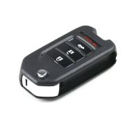  Xhorse XKHO01EN线控遥控钥匙盒3+1按钮，适用于本田5件/批次
