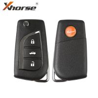 Xhorse XNTO00EN无线通用遥控钥匙3个按钮用于丰田遥控钥匙VVDI Key TOOL和VVDI2 10个/批