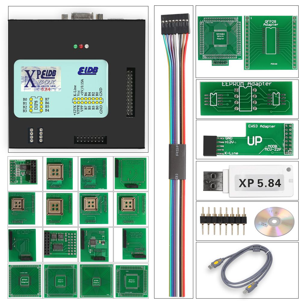 XPROG-M  X-PROG Box ECU Programmer XPROG-M V5.84 with USB Dongle