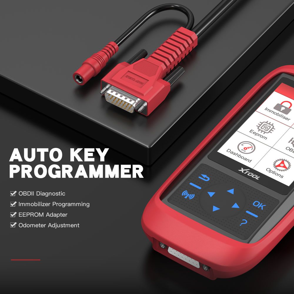 XTOOL X100 Pro2自动键编程器，带EEPROM适配器支持里程调整