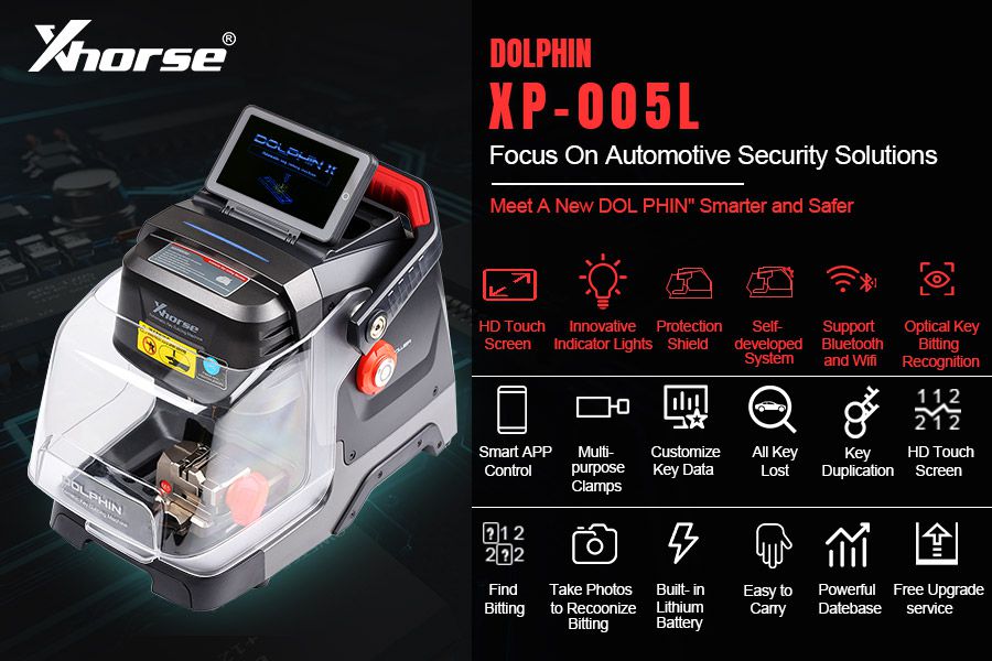 Xhorse Dolphin XP005L XP-005L Key Cutting Machine