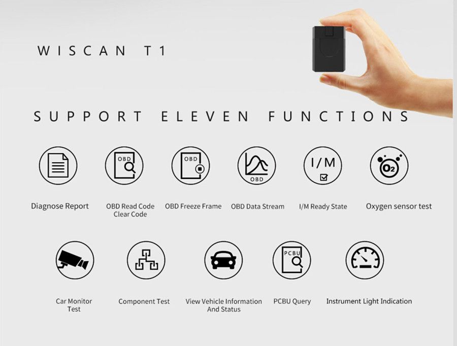 Tabscan T1 Bluetooth OBDII Scan Tool