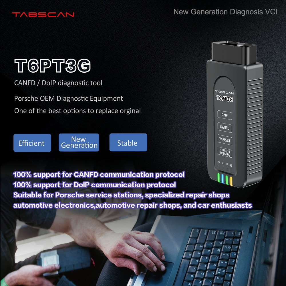 TabScan T6PT3G诊断VCI 