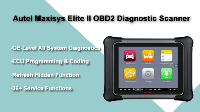 Autel Maxisys Elite II OBD2 Diagnostic Scanner