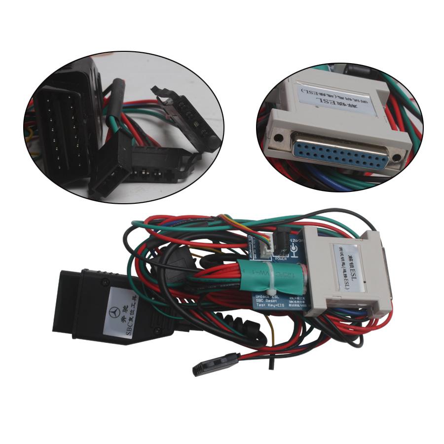 AK500Pro Super Mercedes Benz Key Programmer Without Remove ESL ESM ECU