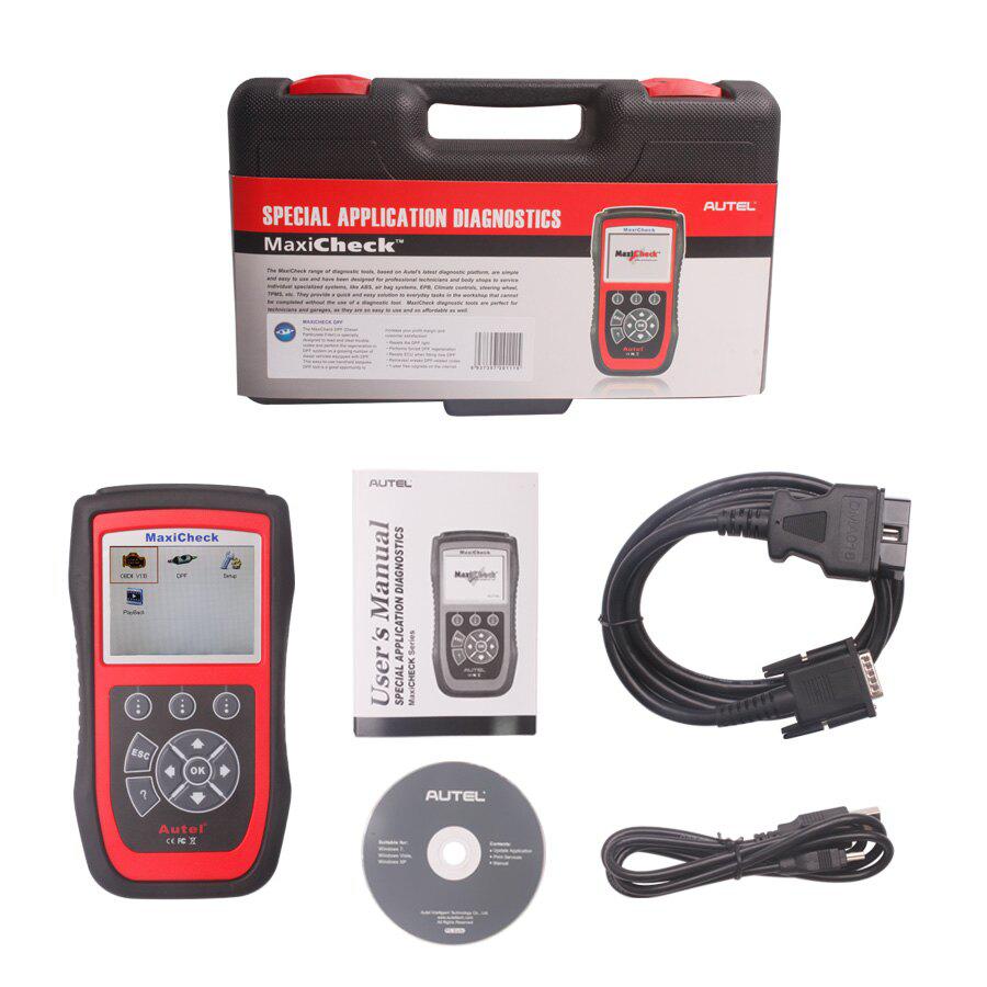 Autel MaxiCheck DPF Reset Special Application Diagnostics Update Online