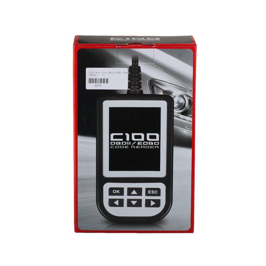 Creador C100 v3.9 escanea automáticamente el Lector de código OBDII / eobd