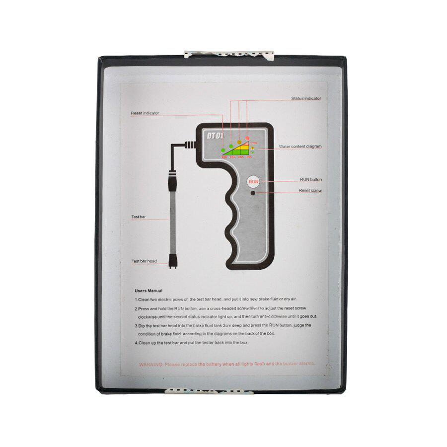 DT01 Brake Fluid Tester Professional Brake Fluid Diagnose Tool