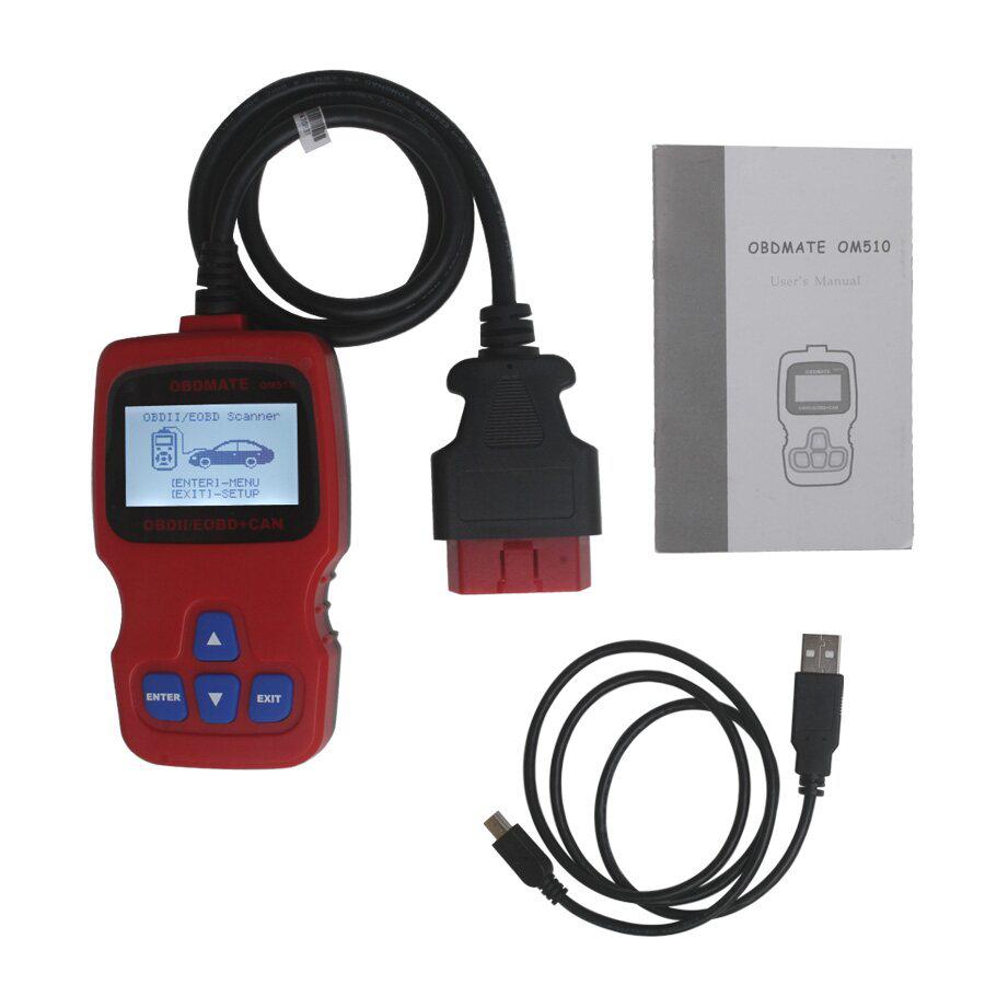 Escaneo de lectura de código autophix obdmate om510 OBDII eobd obd2