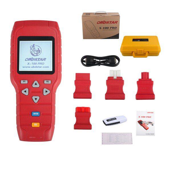 OBDSTAR X-100 PRO X100 PRO Auto Key Programmer(C) 유형, IMMO 및 OBD 소프트웨어 기능