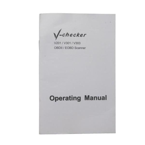 V-Checker V301 OBD2 Professional CANBUS 코드 리더기