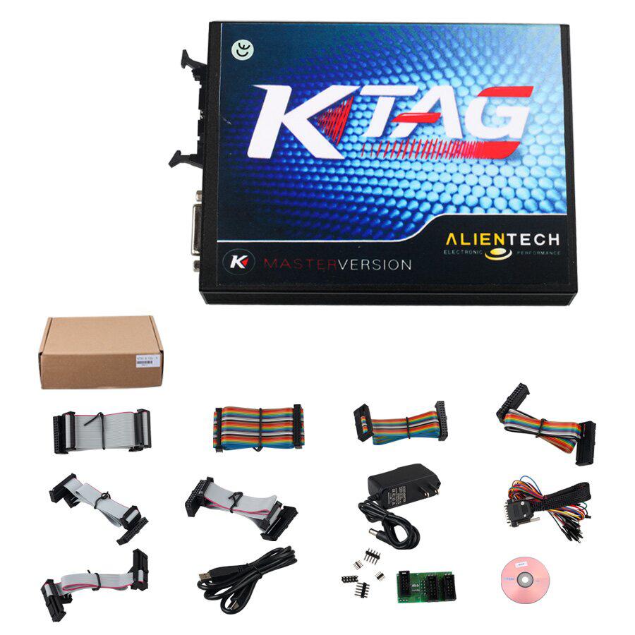 Promoción v2.10 FW v5.001 ktag K - TAG ECU herramienta de programación Versión principal