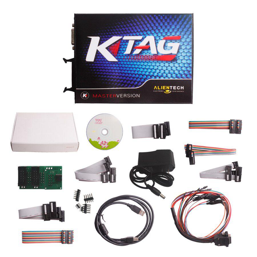 V2.13 FW v6.070 ktag K - TAG ECU herramienta de programación versión principal, con botón de actualización Token ilimitado