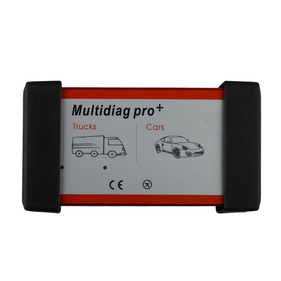 V2017.01 New Design Multidiag Pro+ For Cars/Trucks And OBD2 Without Bluetooth