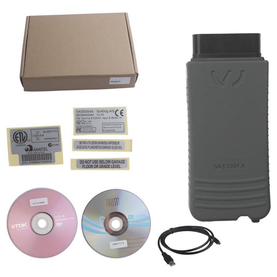 Top Quality VAS 5054A Bluetooth Diagnostic Tool with OKI Chip Multi-languages