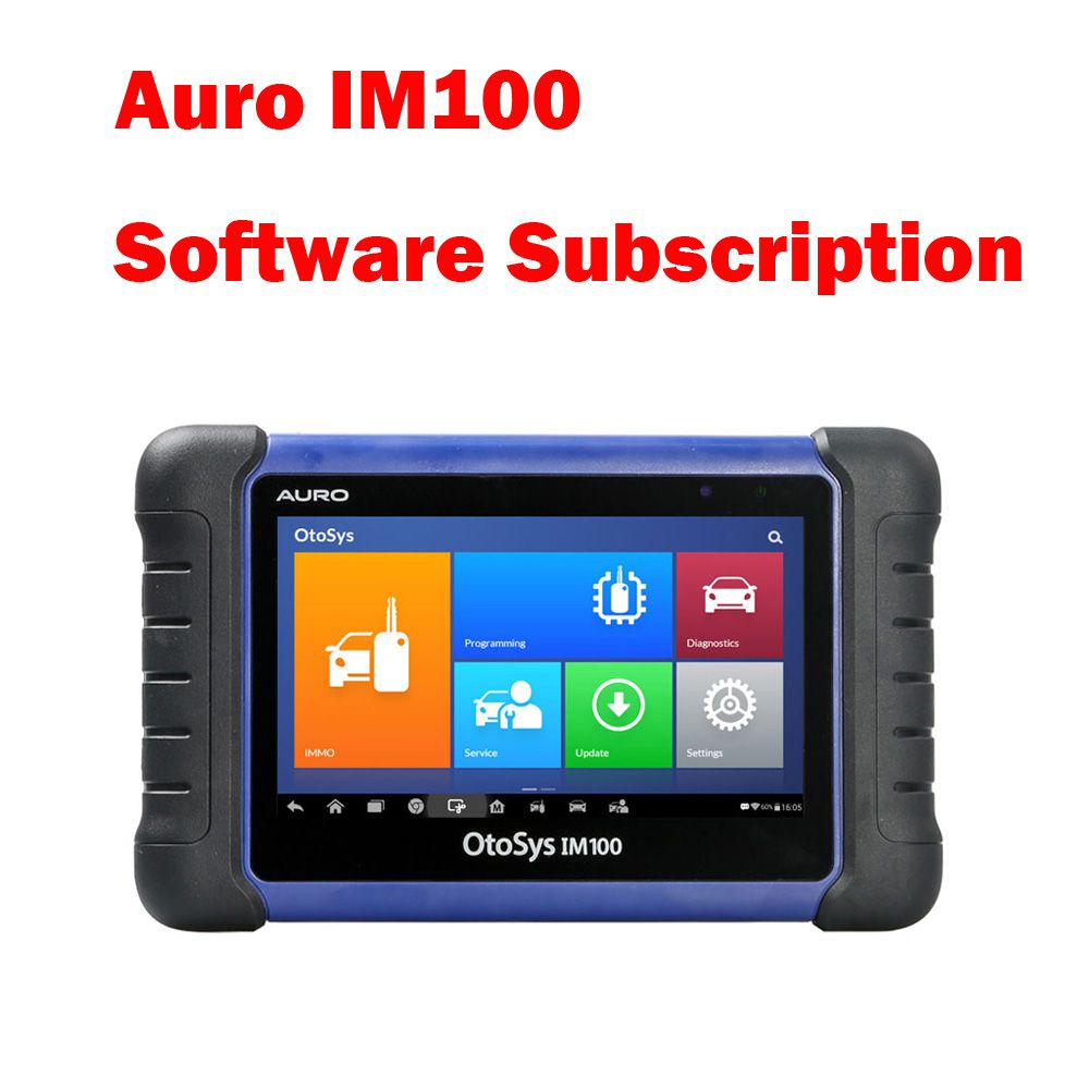 1 Year Software Subscription for AURO OtoSys IM100 Automotive Diagnostic and Key Programming Tool