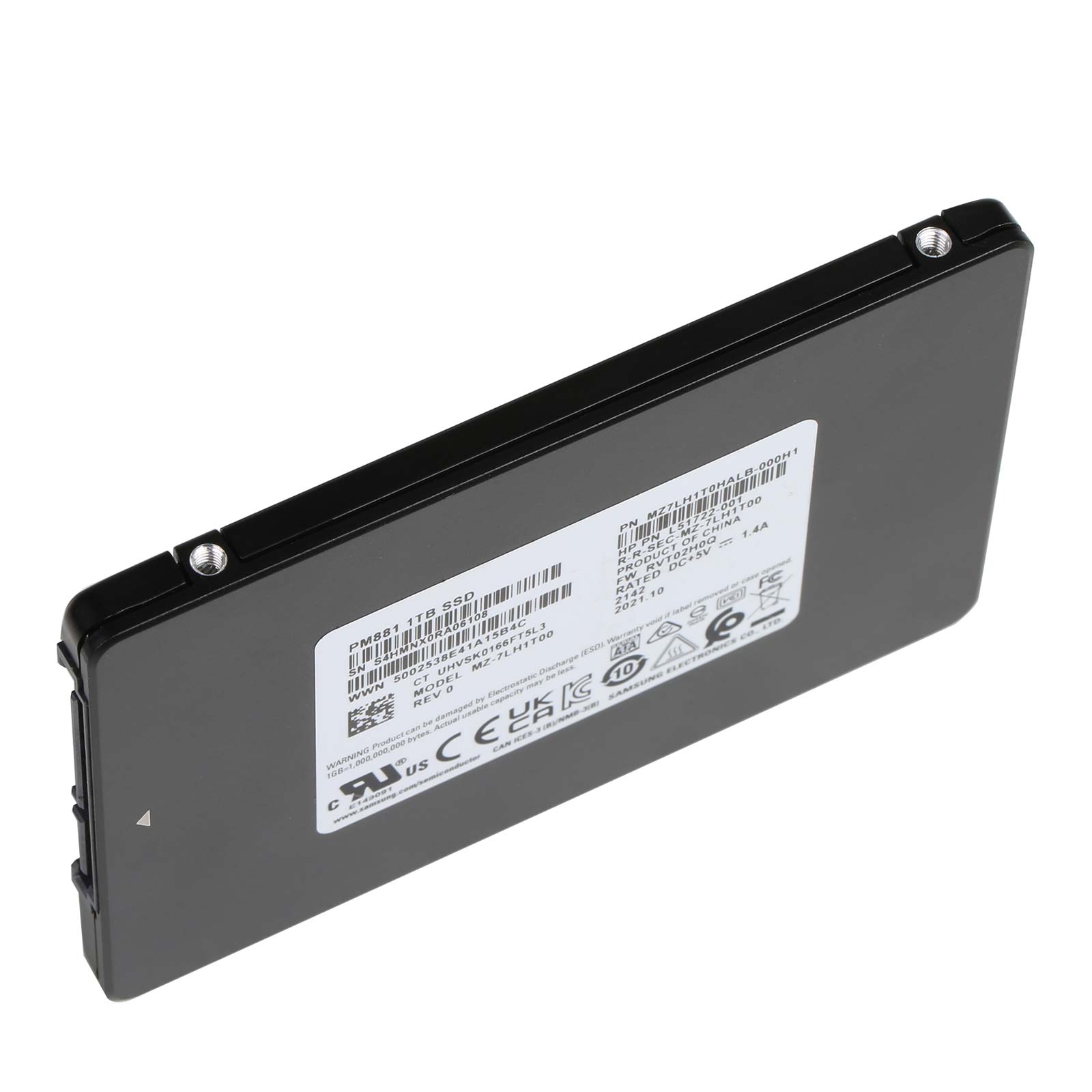 Samsung 1T SSD without software with faster write and read speed
