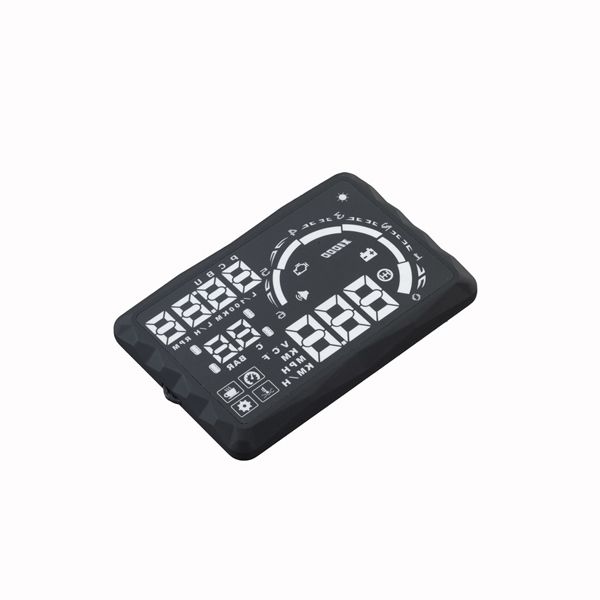 신형 5.5인치 LED OBD-II 헤드업 모니터 과속 경고 S5