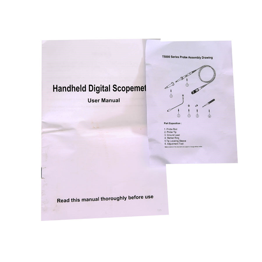 bmw ista multimeter scope adaptor