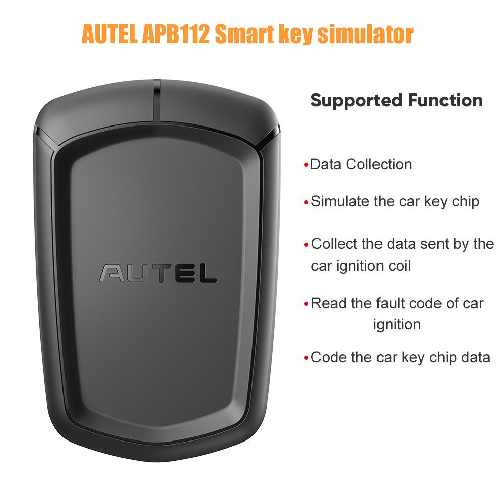 IM608 IM508용 Autel APB112 스마트 키 시뮬레이터 본체 및 USB 케이블 그룹