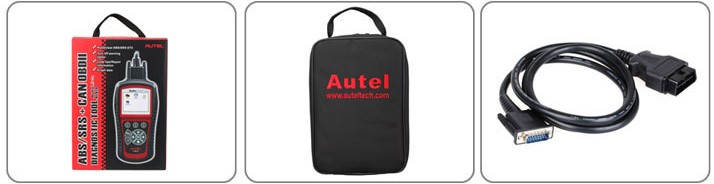 원본 Autel AutoLink AL619 OBDII CAN ABS 및 SRS 스캔