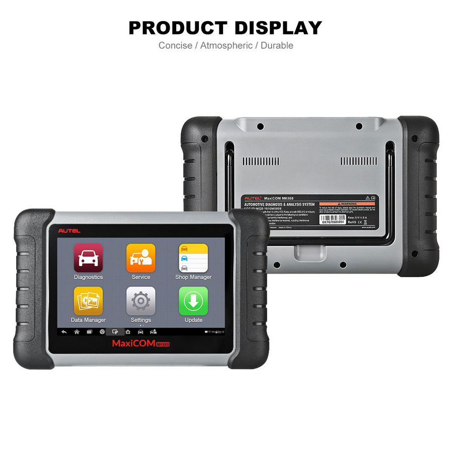 Original Autel MaxiCOM MK808 MK808Z All System Diagnostic Tablet With 25 Special Functions Multi-Language