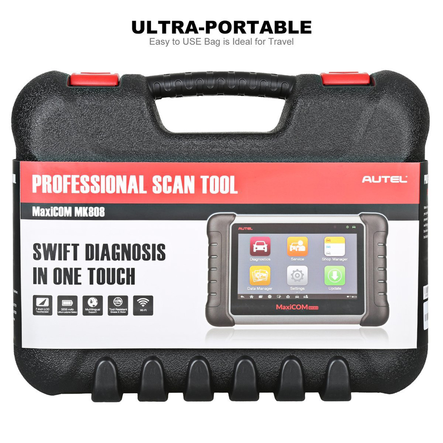 Original Autel MaxiCOM MK808 MK808Z All System Diagnostic Tablet With 25 Special Functions Multi-Language