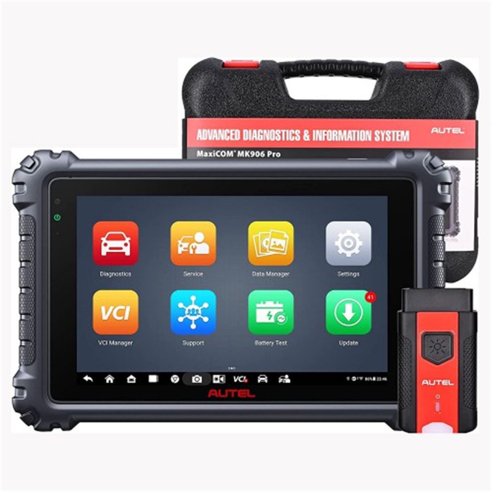 2023 Newest Autel MaxiCOM MK906 PRO Scanner Upgraded of MS906 Pro/MK906BT Diagnostic Tool with Advanced ECU Coding