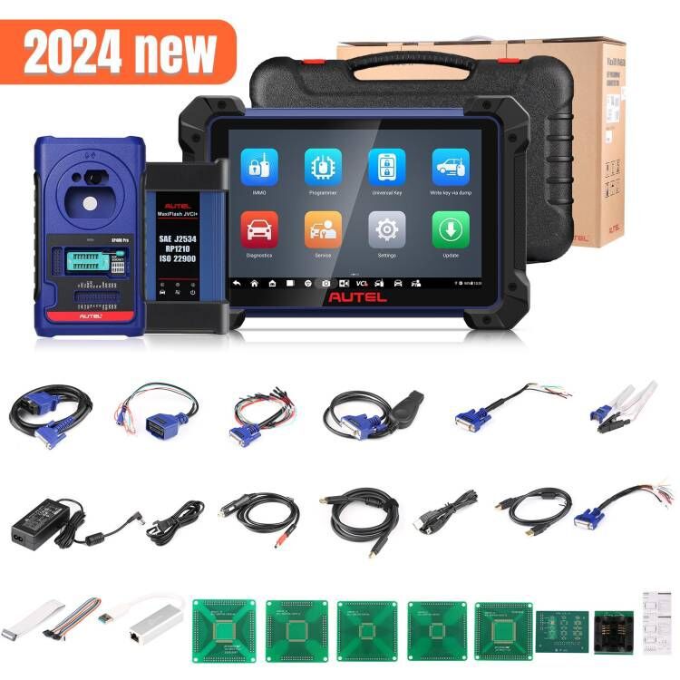 2024 Autel MaxiIM IM608 II IM608 PRO II Full Kit Plus IMKPA Accessories with G-Box3 and APB112 Upgraded Version of Autel IM608 PRO