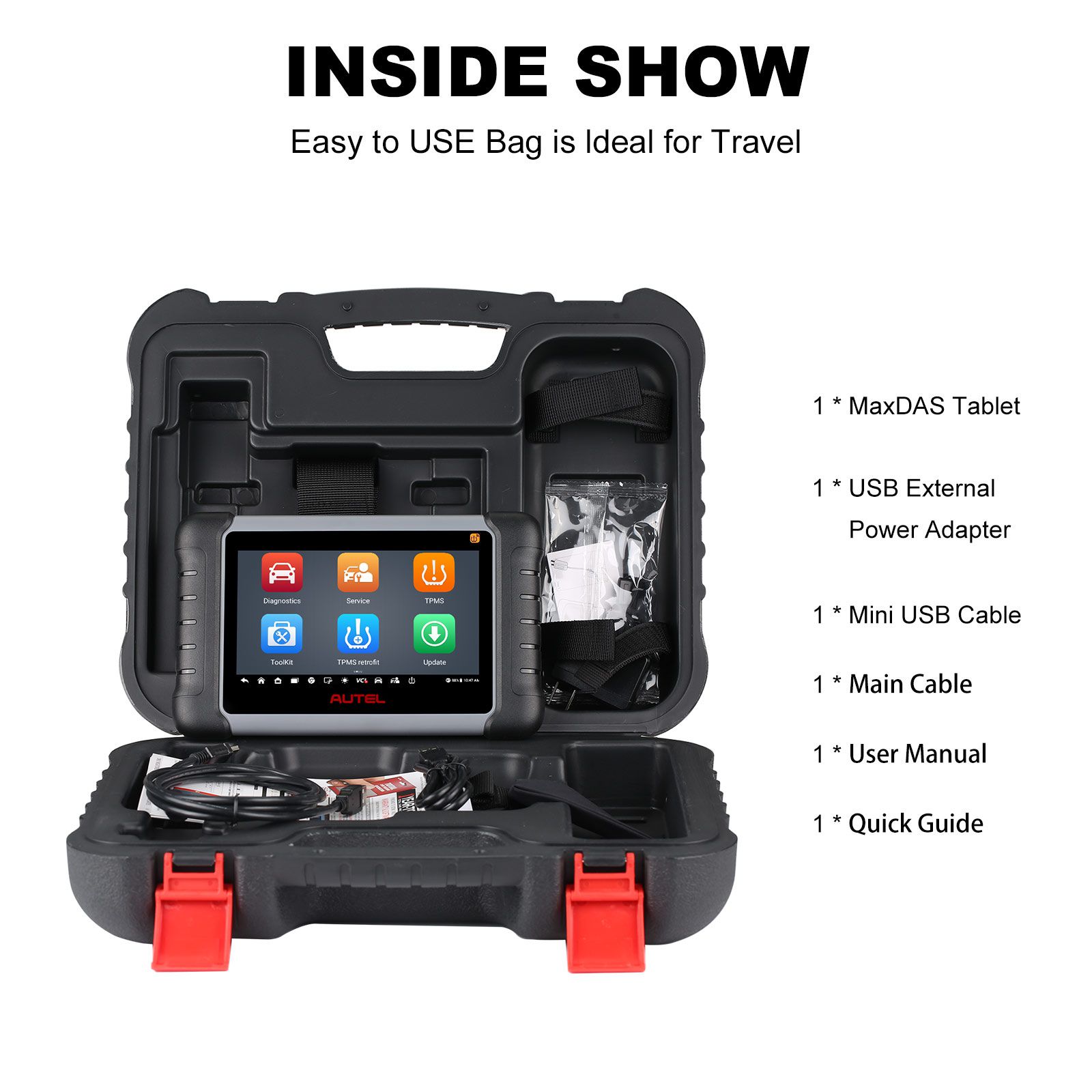 2023 Autel MaxiPRO MP808Z-TS MP808S-TS Bi-Directional Control Scan Tool with ECU Coding, Full TPMS, 36+ Services, Upgraded of MP808TS/MP808BT