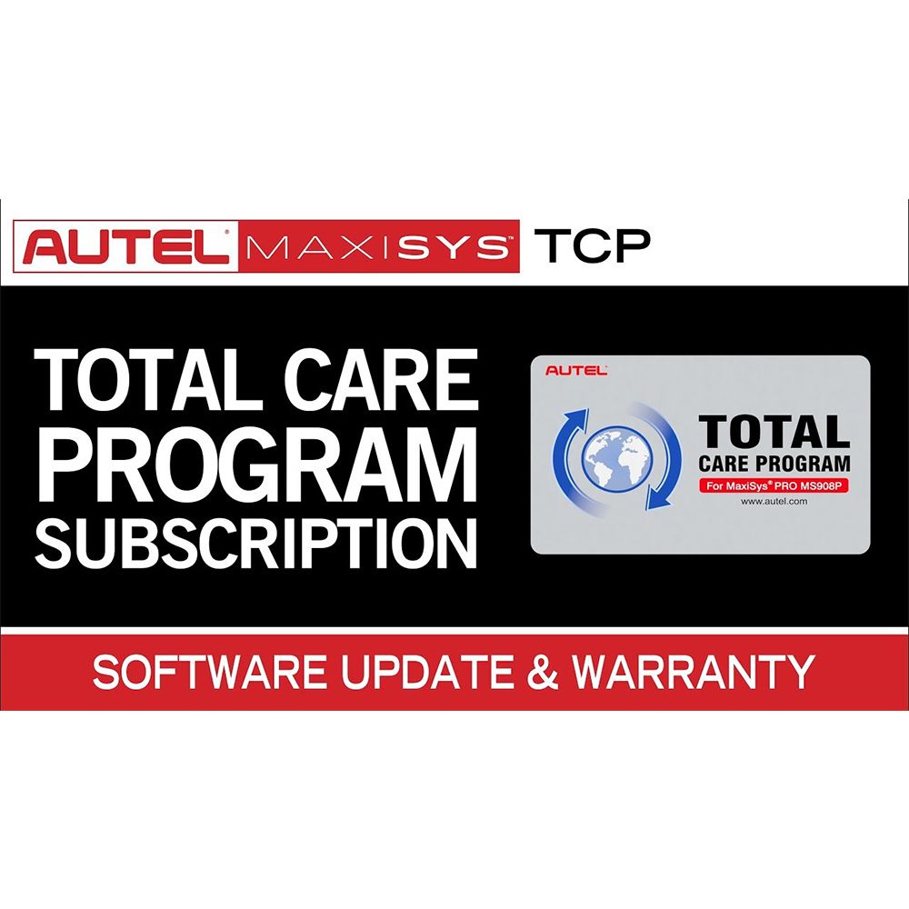 Autel Maxisys Elite/Maxisys Elite II 1년 업데이트 서비스(Total Care Program Autel)