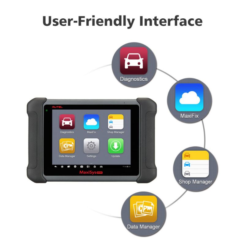 AUTEL MaxiSYS MS906 Auto Diagnostic Scanner Next Generation of Autel MaxiDAS DS708 Free Shipping
