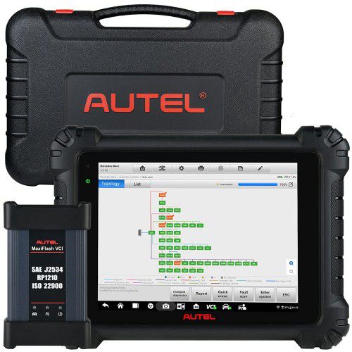 Autel Maxisys MS909CV 중형 양방향 진단 스캐너(Bluetooth J2534 VCI 포함)