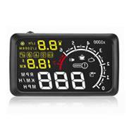 Bluetooth Version 5.5" X3 Large Screen Car HUD Head Up Display With Built-in ELM327 Module